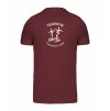 Pánské tričko premium back burgundy