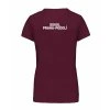 Dámské tričko premium back burgundy