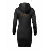 Dámské mikinové šaty Black (Černá)