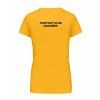 Dámské tričko premium back yellow