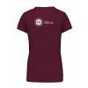 Dámské tričko premium back burgundy