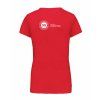 Dámské tričko premium back red