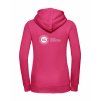 Dámská mikina luxury back fuchsia