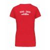 Dámské tričko premium back red