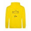 Dospělá mikina Premium back yellow