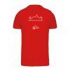 Pánské tričko premium back red