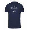 Pánské tričko premium back navy