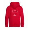 Dětská mikina Premium back red