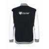 College mikina back black