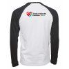 Dámské Baseball Tee Luxury White Black (Bílá Černá)