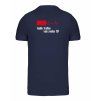 Pánské tričko premium back navy