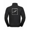 Pánská mikina na zip Elegant Black (Černá)