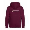 Dětská mikina Premium back burgundy