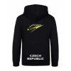 Dětská mikina na zip Premium Deep black (Klasická černá)