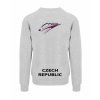 Dětská mikina bez kapuci Heather Grey (Světle šedá)