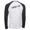 Dámské Baseball Tee Luxury White Black (Bílá Černá)