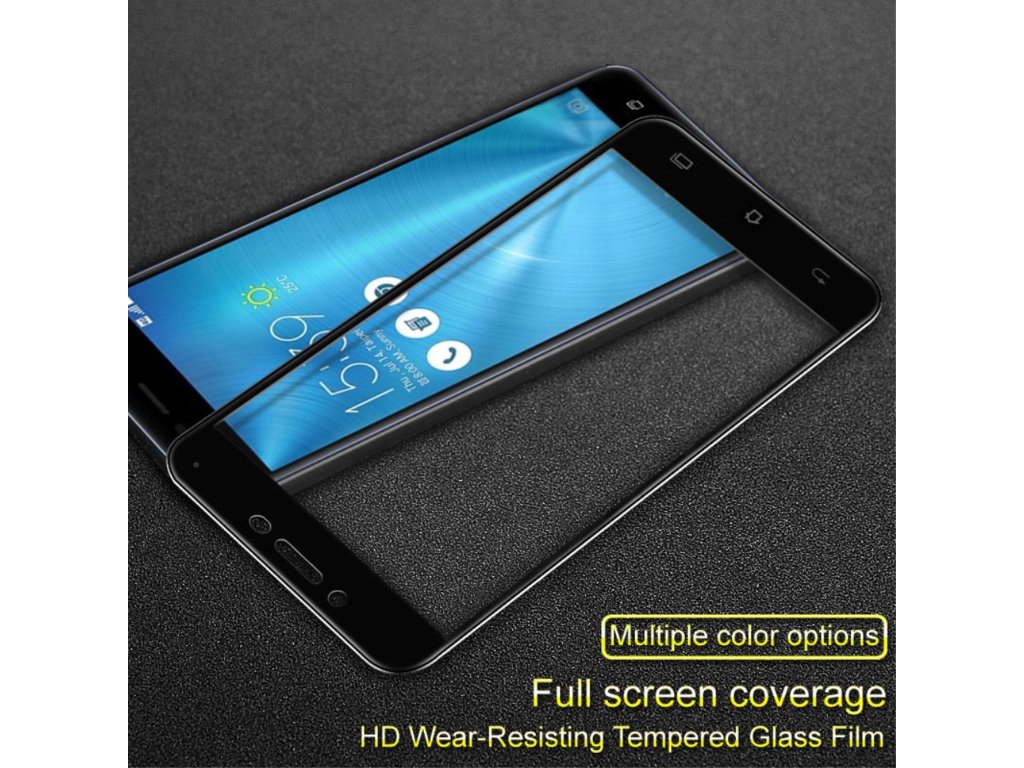 Asus Zenfone 3 Max ZC553KL ochranné tvrzené sklo 3D černé