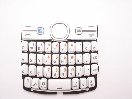 Nokia 205 klávesnice bílá Anglická