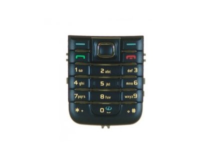 Nokia 6233 klávesnice modrá