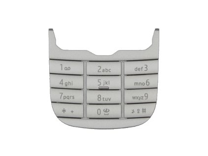 Nokia 7230 klávesnice stříbrná