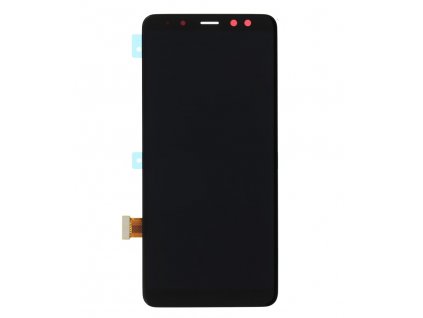 Samsung Galaxy A8 2018 LCD displej dotykové sklo černé A530F