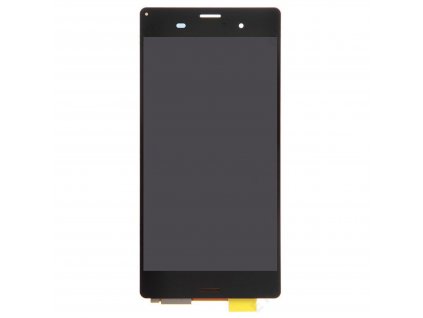 Sony Xperia Z3 LCD displej černý dotykové sklo komplet přední panel D6603 (originální LCD)