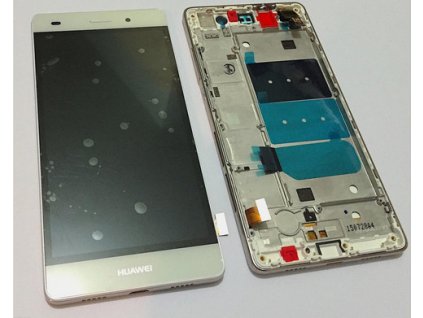 Huawei P8 Lite přední kryt+LCD+dotyk zlatý