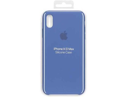 Iphone XS Max silicone case blue horizon