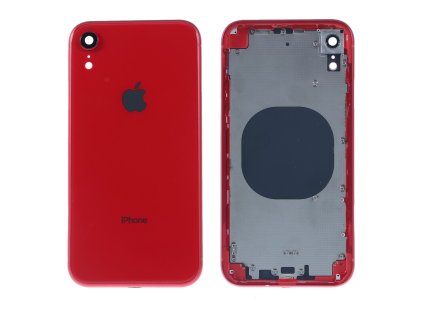 Apple iPhone XR zadní kryt baterie včetně rámečku telefonu červený