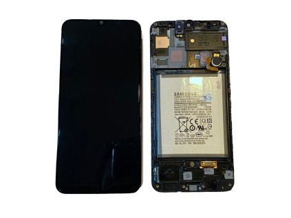 Samsung Galaxy A50 LCD displej dotykové sklo A505 včetně rámečku (zánovní)