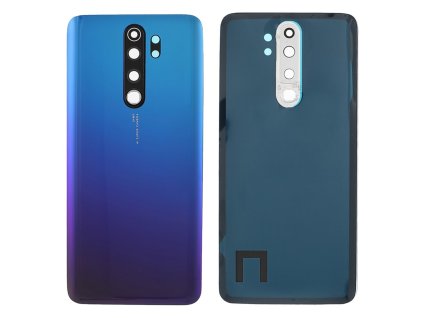 Xiaomi Redmi Note 8 PRO zadní kryt baterie včetně sklíčka fotoaparátu modrý