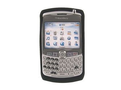 BlackBerry 8300 silikonové pouzdro černé