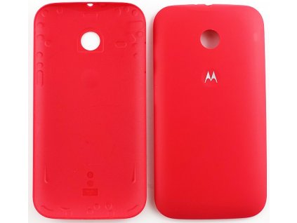 Motorola E kryt baterie červený