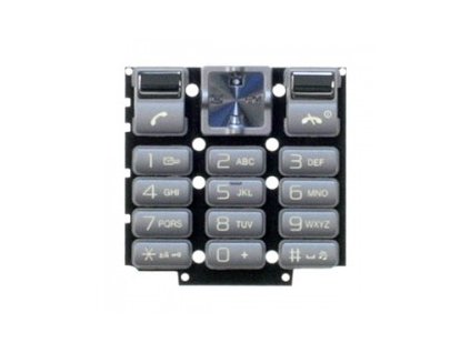 Sony Ericsson T280i klávesnice stříbrná