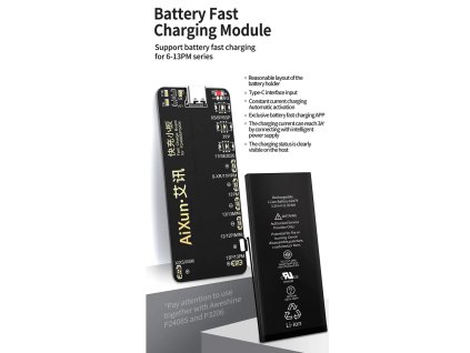 Modul rychlého nabíjení baterie iPhone pro napájecí zdroj P2408S
