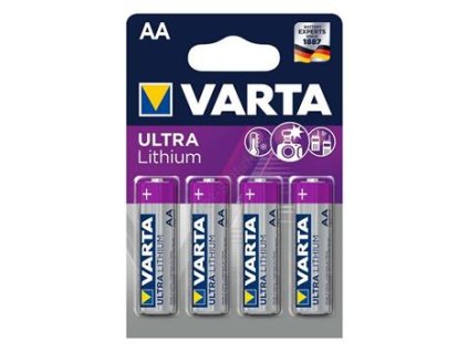 Varta Ultra Lithium AA Baterie 4ks