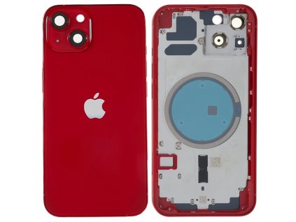 Kryt baterie Apple iPhone 13 včetně rámečku červený