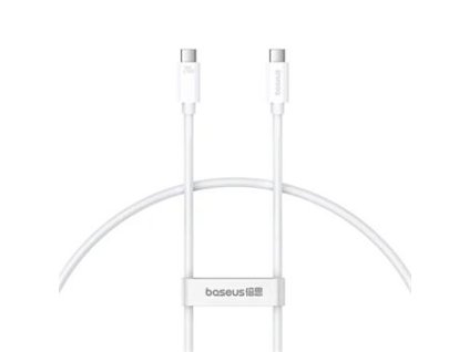 Baseus Superior Series 2 Fast Charging Datový Kabel USB-C - USB-C 240W 1m Moon White