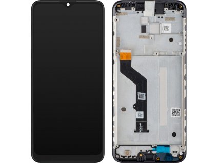 Motorola Moto G9 Play LCD displej dotykové sklo včetně rámečku (Service Pack)