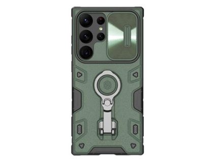 Nillkin CamShield Armor PRO Zadní Kryt pro Samsung Galaxy S23 Ultra Dark Green