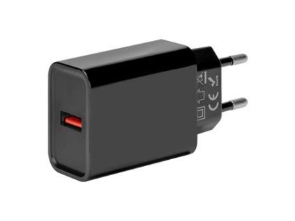 OBAL:ME Cestovní Nabíječka USB-A 18W Black