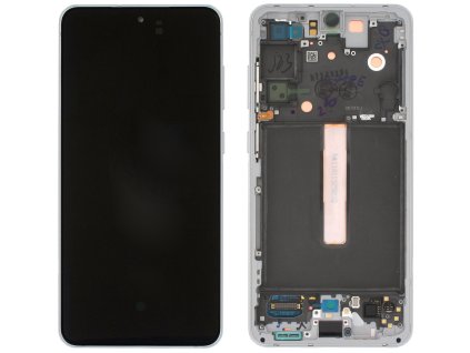 Samsung Galaxy S21 FE G990 Amoled LCD displej dotykové sklo (Service Pack) bílý