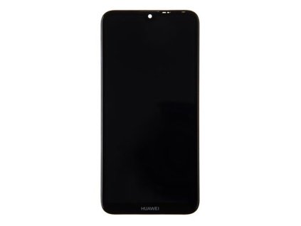 LCD Display + Dotyková Deska + Přední Kryt Huawei Y7 2019 Black (11pin)