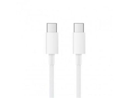 Xiaomi Original USB-C/USB-C Datový Kabel 5A 1,5m White