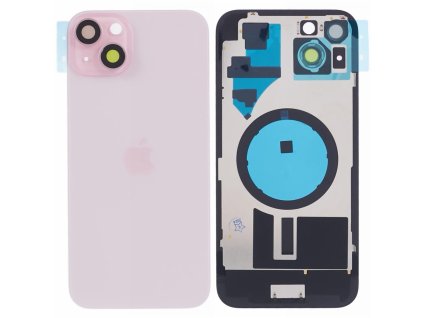 Zadní kryt baterie pro iPhone 15 Plus (růžový)