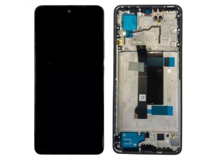 Xiaomi Redmi Note 13 Pro / Poco X6 LCD displej dotykové sklo včetně rámečku originální (Service Pack) Blue