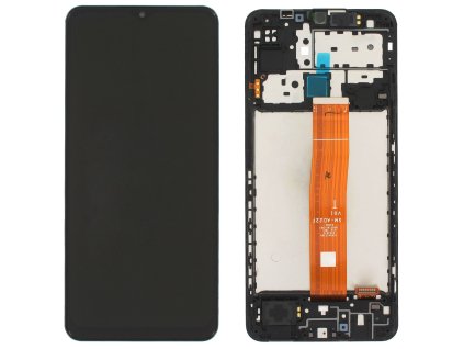samsung galaxy m12 lcd displej dotykove sklo vcetne ramecku m127 service pack