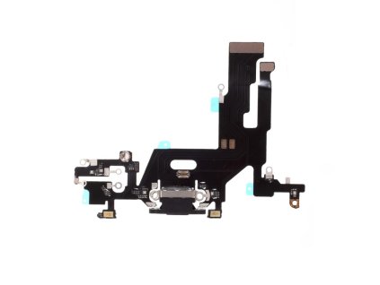 apple iphone 11 nabijeci port cerny konektor nabijeni flex mikrofon