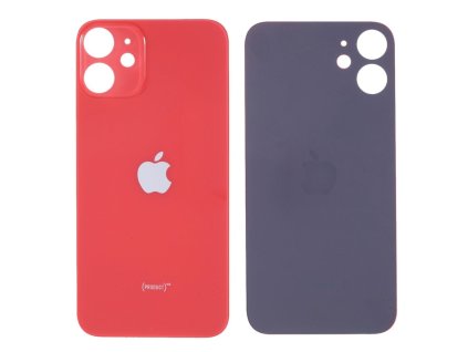 apple iphone 12 zadni kryt baterie cerveny s vetsim otvorem pro kamery