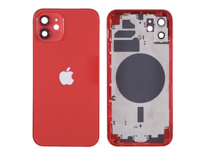 apple iphone 12 zadni kryt baterie cerveny vcetne ramecku 5g